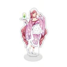 Anime Kimi No Koto Ga Dai Dai Dai Dai Daisuki Na Hyaku-Nin No Kanojo Decoración de marca de soporte acrílico de conejo de Pascua de 15 cm de alto