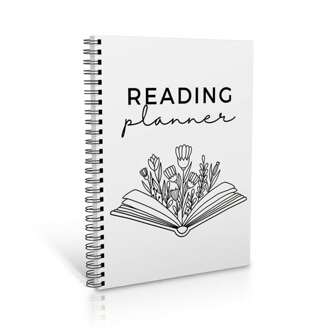 Cuaderno del plan de lectura, Plan de lectura 2025, Desafío de lectura, Diario de reseñas de libros, Diario de lecturas mensuales - El mejor regalo para amantes de los libros, Útiles escolares, Regreso a clases