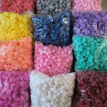 50 piezas de flores de espuma decorativas falsas surtidas de rosas, osos de peluche, unicornios y corazones de 3.5cm, materiales DIY