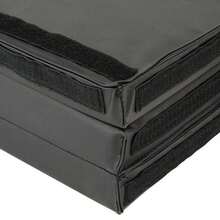 & Thick Tri-Fold Exercise Yoga Mat For At Home Workout, Gymnastics, Stretching, Core Workout, NO. 048 - L - View 2