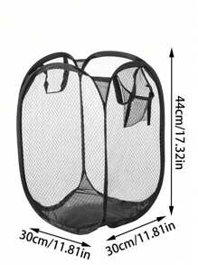 1/2pcs Large Capacity Pop-Up Laundry Basket With Handle - Foldable Mesh Laundry Basket, Dirty Clothes Sorting Basket, Used For Storing Dirty Clothes