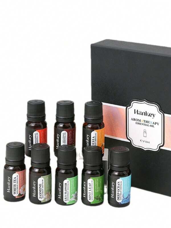 10ml Aceites esenciales de aromaterapia de larga duración para fragancia interior de aire fresco, aceites esenciales de plantas de aromaterapia solubles en agua