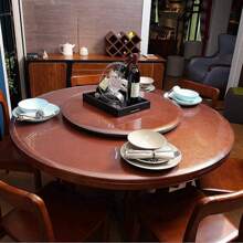 0.25mm Thick PVC Round Tablecloth, Transparent Round Tablecloth Tabletop Protector, Waterproof Scratch-Resistant Heat-Resistant Tablecloth, Table Surface Protective Film, Suitable For Home, Hotel, Dining Table, Coffee Table