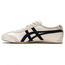 Onitsuka Tiger Men's Casual Sports Shoes, Simple & Fashionable, Suitable For All Seasons - Beige Black - View 1