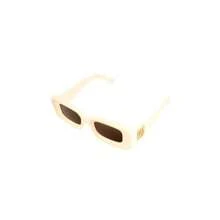 Loewe ANAGRAM Geometric Sunglasses For Women, International Version LW40101I - LW40101I4625E Ivory - View 3