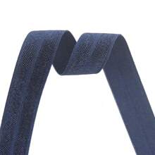 Bristlegrass Elástico plegable brillante FOE de 5/8", 3/4", 1", 15mm, 20mm, 25mm, cinta de satén de spandex sólido, cinta de tela para diademas, ligas para el cabello, pulseras, ropa interior, lencería, vestidos, adorno de costura