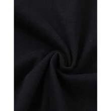 Crying Cat , Cat  T-Shirt,A Cat Printed T-Shirt With Pictures, Soft And Comfortable, Fashionable And Casual, Suitable For Outdoor Wear In Spring, Summer And Autumn. It Is An Ideal Gift For Girls - 黑色 - 查看 5