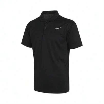 Nike 男士 AS M NKCT DF POLO 纯色 Polo 衫，针织翻领短款上衣 TDH0858-100