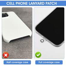 5pcs Phone Lanyard Fixing Card