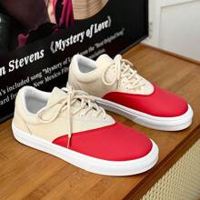 Zapatos casuales de hombre para primavera/verano de lona con cordones, transpirables y ligeros con plataforma elevada, zapatos tipo slip-on holgados, nuevos tenis de lona transpirables, zapatos casuales de estilo retro versátil, zapatos vulcanizados antideslizantes