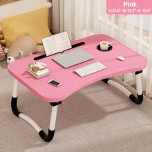 LKZ Laptop Bed And Desk Tray Holder With Cup Holder, Used For Bed/Sofa/Sofa/Reading/Writing On Low Living Room Floor, Portable Foldable Bed And Desk Tray For Dining And Laptop - Khaki - View 12