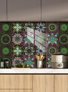 10 piezas de papel tapiz decorativo para el hogar, adhesivos de pared de mosaico creativos DIY autoadhesivos, antiadherentes y antiensuciamiento para cocina, baño, sala de estar, dormitorio y fondo de pared de TV para embellecer el espacio