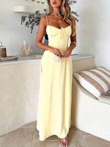 Rochie de soare de vacanță de damă, sexy, fără spate
