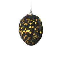 Easter Tree Hanging Decorations 8 Pieces Cute Sequined Egg Spring Ornaments For Home Party Holiday Decor Supplies