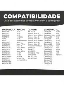 Carregador Rápido Turbo 30 w Tipo C Usb Compatível A20 A21 A30 A50 A70 A80
