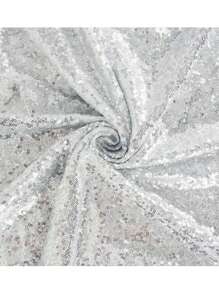 [Tissu pailleté DIY] Tissu pailleté à 3 codes, tissu pailleté brodé, peut être utilisé pour coudre soi-même des drapeaux de table pailletés, des nappes pailletées, des rideaux de fond, des robes, des sacs, des coiffures, de la décoration d'intérieur - Multicolore - Voir 9