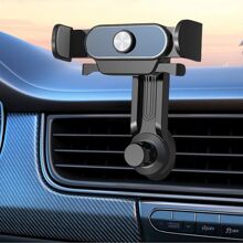 Universal Car Phone Holder Stable Car Phone Mount 360° GPS Support Car Air Vent Cell Phone Bracket Clamp For IPhone For Xiaomii
