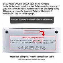 1pc Crystal Clear Protective Case Compatible With Apple Laptop Computers - Compatible With M1 Chip 13" A2337, M1 Chip 13" A2338, New M2 Chip A2681 A3113 A3240 A1466