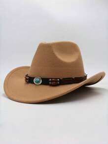 1 件儿童卷边派对帽，可拆卸配件，适合节日、聚会、郊游