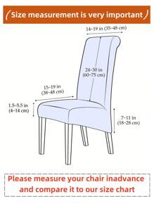 XL Size Stretch Chair Covers For Dining Room,Water-Resistant Large Dining Room Chair Slipcovers,Stretch Chair Cover,Parsons Chair Covers,Spandex High Chairs Protector Covers Seat Slipcover With Elastic Band For Dining Chairs,XL/Oversized Removable Washable Soft Spandex Extra Large Dining Room Chair Covers For Kitchen Hotel Table Banquet Solid Color(Light Mocha) - Multicolor - View 5