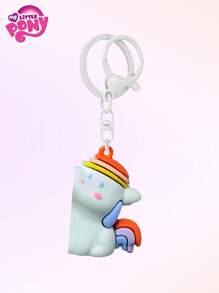 1 件小马宝莉磁性钥匙扣，可爱卡通贝基公仔吊坠，情侣、女友、学生礼物，小吊坠 - 彩色 - 查看 13