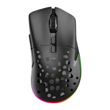 ZIYOU LANG ✖ATTACK SHARK D19 Mini Ultra-Lightweight Wired Gaming Mouse With RGB Backlight, Adjustable Weight, Interchangeable Backplates, 12000 DPI Optical Sensor, 7 Programmable Buttons, Ergonomic Design For Windows PC & Gaming