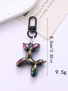 Creative New Acrylic Balloon Dog Bag Decoration, Fashionable And Versatile Cartoon Puppy