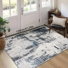 700g/Sq.M Crystal Velvet Rug With Non-Slip Backing, 5mm Thick, Bohemian Style Solid Color Rug, Soft And Washable For Indoor/Outdoor, Suitable For Living Room, Bedroom, Kitchen, Office, Home Decor Large Area Carpet Back To School