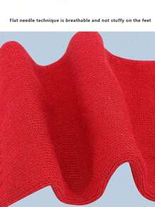 1 Pair Kids Breathable Striped Sports Socks, Thin Knee-High Soccer Socks For Boys Girls, Versatile Socks For Children Aged 2-12 - Multicolor - View 10