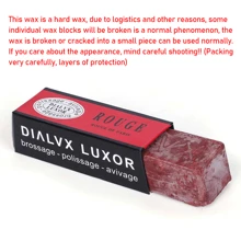 Wosk do polerowania biżuterii, blok wosku do polerowania luster zegarów i zegarków z litego metalu, wielofunkcyjny wosk do polerowania