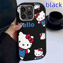 Sanrio 1pc Phone Case Compatible With IPhone 15/16 Pro Max, Cartoon KT Cat Design, Cute For Girls,Compatible With IPhone 14 Plus/13/12