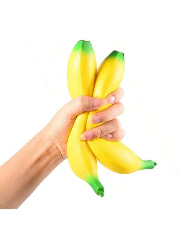 Squishy Simulation Banana , Slow Rising Anti-Stress Fruit-Shaped Squeeze For Funny Play And Stress Reliefsquishy,Banana,