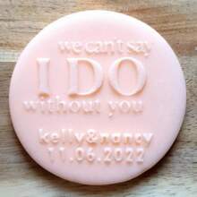 用 2 块饼干定制文字蛋糕装饰万圣节和圣诞节 DIY 切刀糖蛋糕模板婚礼粘土翻糖压花器名字蛋糕模具手工饼干/饼干压花器印章