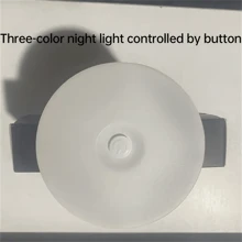 1 件/3 件/6 件 LED 可充电迷你夜灯，壁挂式床头灯，可调亮度和色温，磁性橱柜照明，适用于汽车、卧室、婴儿房、浴室、衣柜、厨房（250mAh） - 白色 - 查看 12