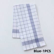 1/2/4/6/8/12 pièces Serviettes de cuisine ultra-douces, super absorbantes, à motifs carreaux et rayures, chiffons à vaisselle rouges / bleus / noirs, parfaits pour la maison et la salle à manger