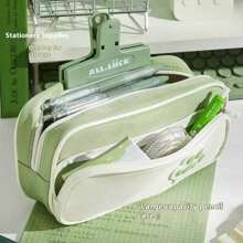 1pcPersonalized Name Customized Simple Multifunctional Cat Claw Pencil Bag High-End Sense Large Capacity Pencil Stationery Box - Multicolor - View 6