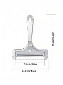 An Adjustable Cheese Slicer - Easily Cut Perfectly Thin Or Thick Slices For Restaurant Use
