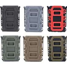 1 pieza Portabalas táctico universal para exteriores M4/5.56/7.62, portacargadores de única ajustable - Multicolor - Ver 6