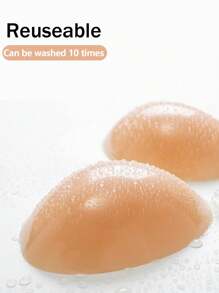 Cánh hoa ngực silicon dày chống thấm nước dành cho nữ dùng để nâng ngực nhỏ và đẩy vào, đặc biệt dùng cho chụp ảnh cưới - Màu be - Xem 4