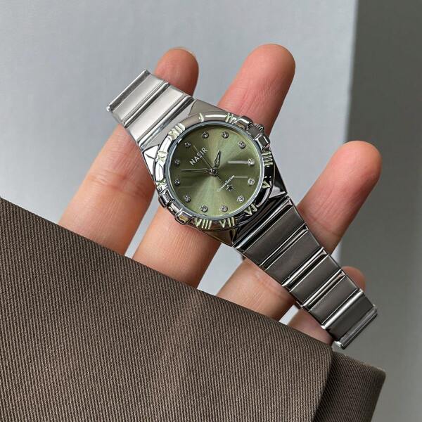 1pc NASIR Exclusive High-End Fashion Business Women Watch, 2025 New Model, Suitable For Daily Wear