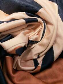 Bộ jumpsuit nữ cỡ lớn thời trang thường ngày, họa tiết hình học, không tay, dây đeo vai, trễ vai, có túi, thích hợp cho kỳ nghỉ hè. - Màu Tím - Xem 3