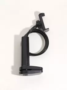 360° Rotatable Bedside Phone Holder, Hands-Free, Stable, Soft Grip Long Arm Clamp Phone Stand
