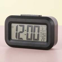 Multifunctional Digital Alarm Clock With LED Display - Portable, Battery Operated Calendar, Thermometer And Timer, Suitable For Office, Bedside, Desk Or Bedroom Gifts Birthday Graduation Room Decor Digital Clock Bedroom Decor Dormitory Decor Back To School School Decor School Surprise Home Decor School Supplies