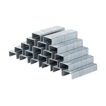 2000 件标准长度 0.6 厘米办公订书钉，适用于桌面订书机，优质办公和学校用品