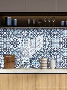 10 piezas de papel tapiz decorativo para el hogar, adhesivos de pared de mosaico creativos DIY autoadhesivos, antiadherentes y antiensuciamiento para cocina, baño, sala de estar, dormitorio y fondo de pared de TV para embellecer el espacio