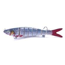 Hengjia 3pcs/Set Sinking Multi-Jointed Minnow Lure 13.7cm 27g Slow Sinking Bionic Fish Swim Lure With Bass Triple Hook, Carp Fishing Tackle, Hard Bait - Multicolor - View 11