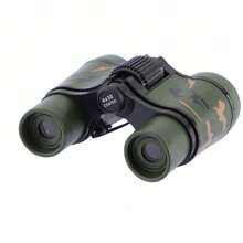 1PC 4X30 Camouflage Binoculars, Compact Foldable Binoculars, Shock Proof Dark Green With Neck Strap, Suitable For Bird Watching, Hunting, Hiking, Camping, Concerts, Theater, Boating, Sports Events And Educational Trips. ⭐Suitable Only For Amateur Hobbies And Daily Entertainment.
