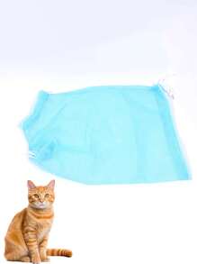 Bolsa de limpieza para gatos, herramientas de belleza para mascotas, suministros de limpieza para mascotas, bolsa de ducha resistente a rasguños y mordeduras