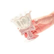 1 件 180 毫升蝴蝶结陶瓷冰淇淋杯精美甜点杯牛奶杯饮具拍照道具生日礼物女生礼物派对礼物