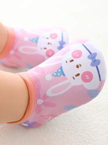 1 Pair Children's Boat Socks Non-Slip Kindergarten Indoor Shoes Toddler Shoes Soft Soled Spring/Summer Floor Socks For Babies - Multicolor - View 4